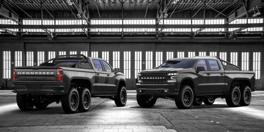  Chevrolet Silverado Trail Boss Goliath 6x6 by Hennessey 2018 года  (фото 5 из 6)